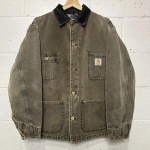 Carhartt Blanked-Lined Chore Coat Jacket “Brown” CB1082